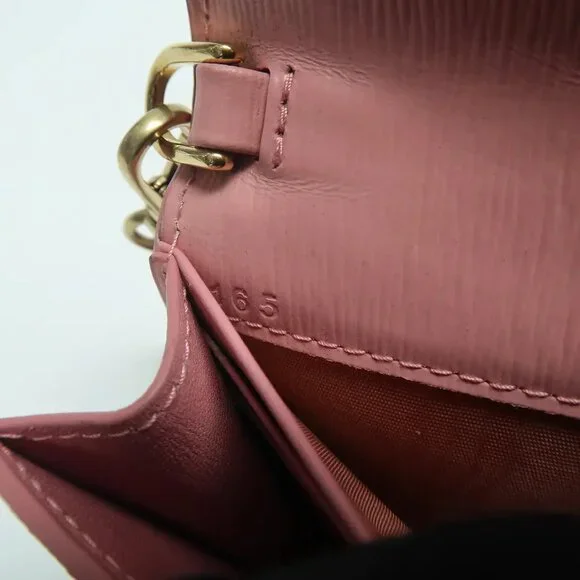 Prada Pink Leather Shoulder Bag 674-031825 - Picture 10 of 12